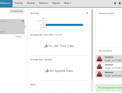 Settings & Controls – Central Dashboard